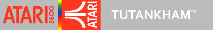 Tutankham logo for Atari 2600
